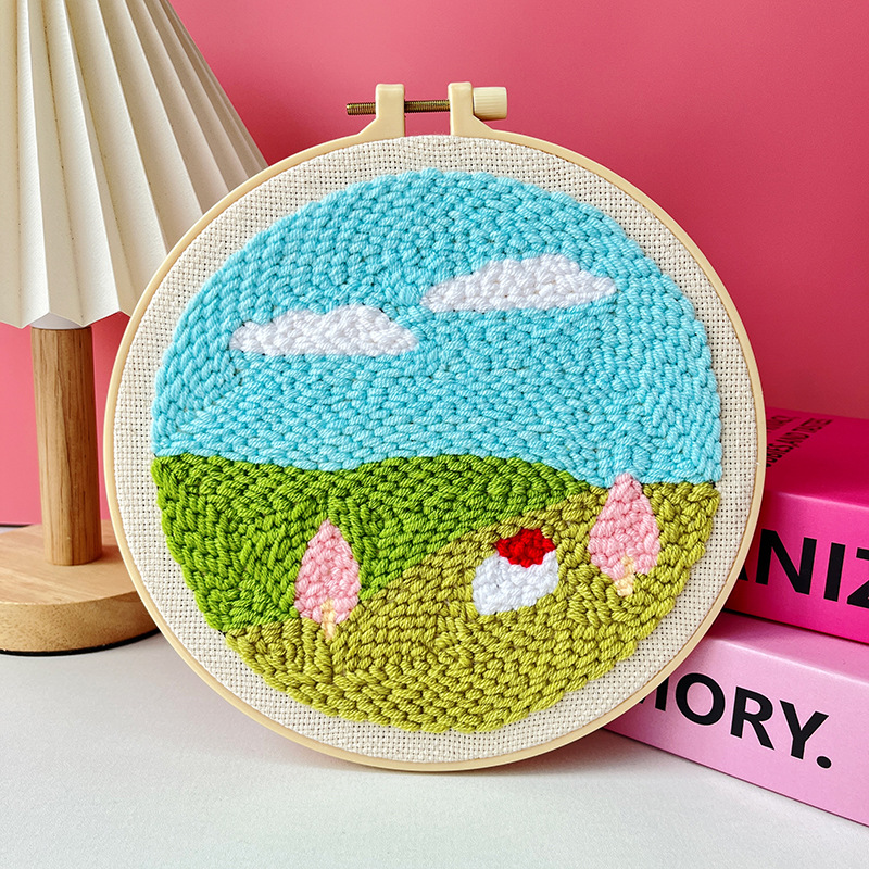 Punch Needle Landscape Embroidery Kit - Image 7