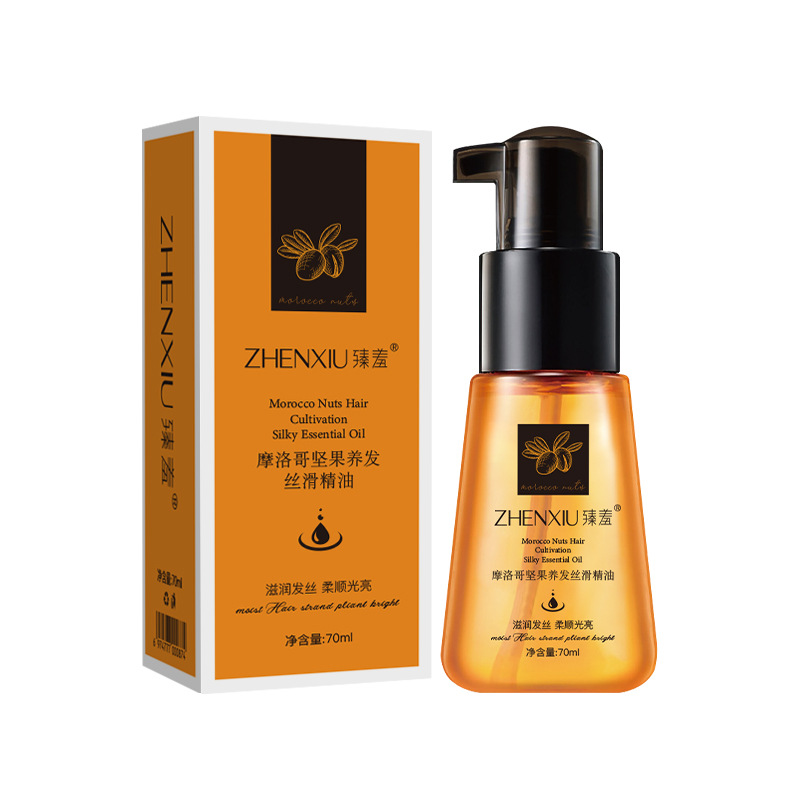 Moroccan Argan Hair Oil Forand Smooth Hair 4