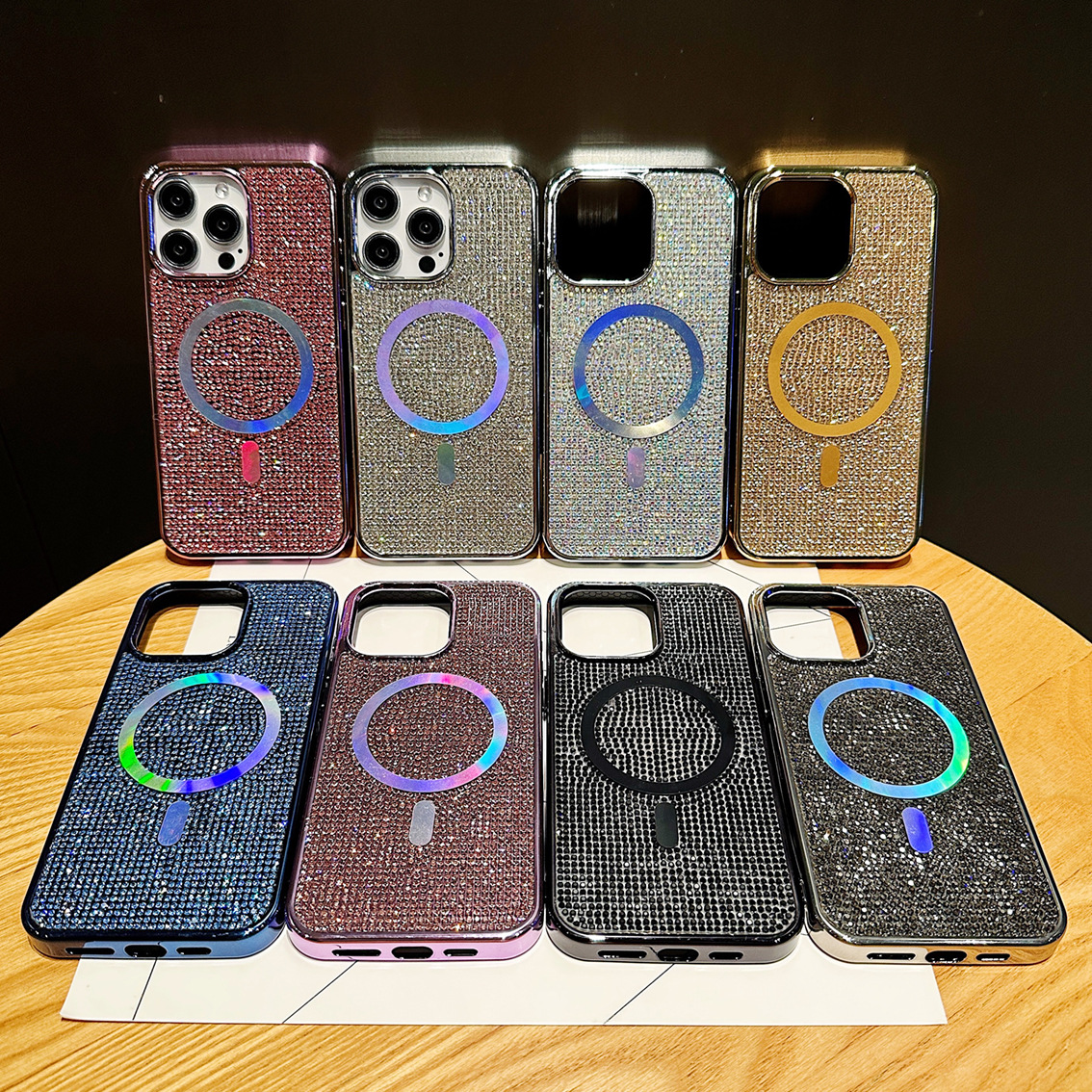 Phone Case Rhinestone Electroplating Protective Sleeve - Image 11
