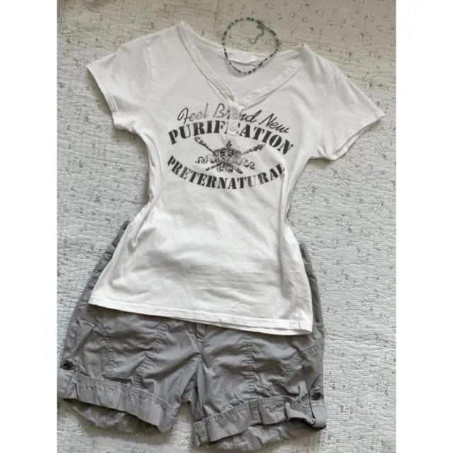 Design Sense Slim Fit Slimming Short Top White - Shop at LoveMi