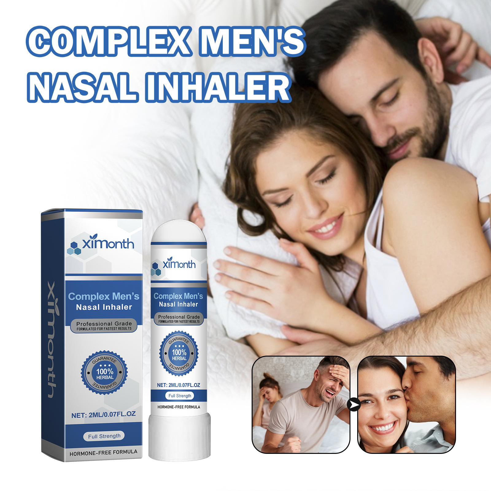 Mens Nasal Inhaler Male Stamina Enhancer