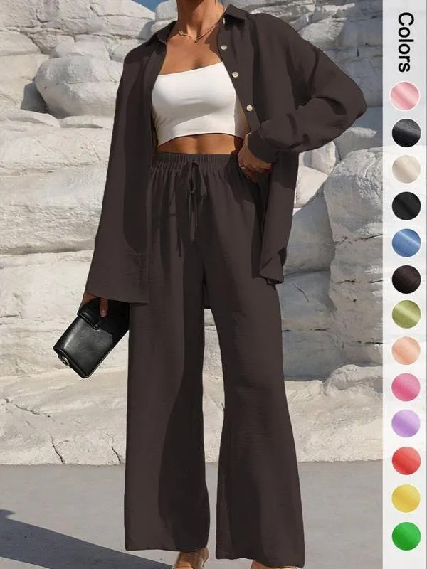Women's Shirt With Trousers Fashionable And Elegant Ladies New Suit Maroon - Shop at LoveMi