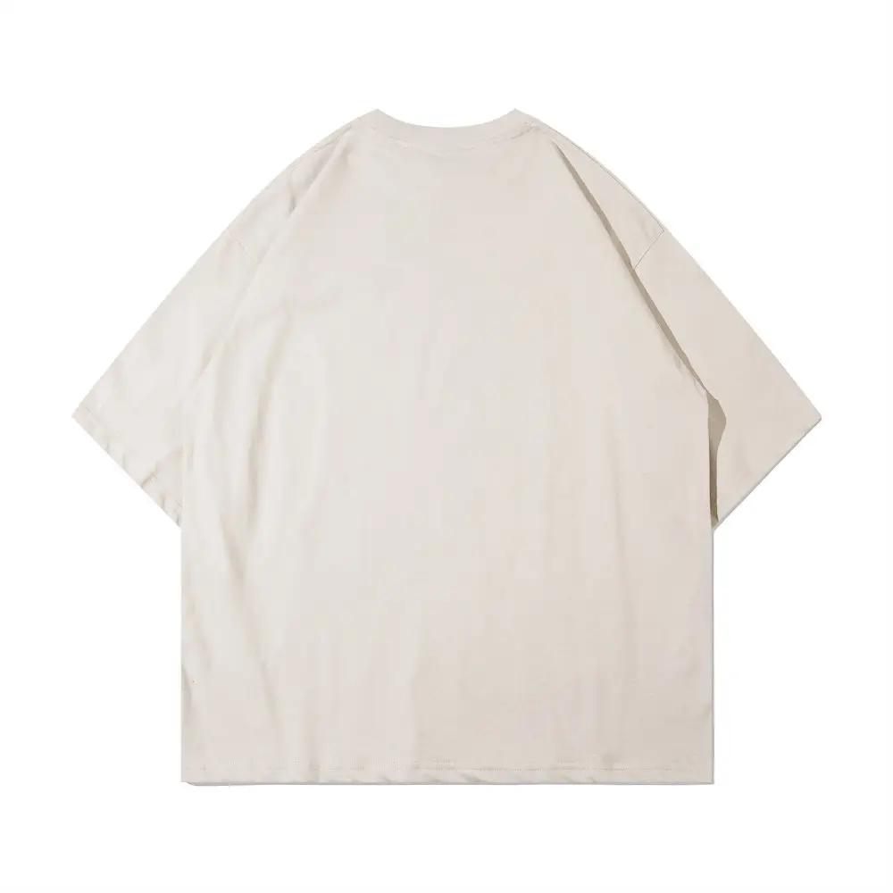 Niche High Street Five-pointed Star Printed Short Sleeve