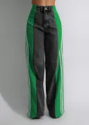 Black Denim Green G0668
