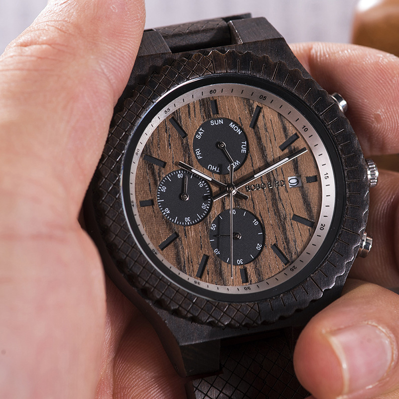 Unisex Sporty Wooden Watch 5