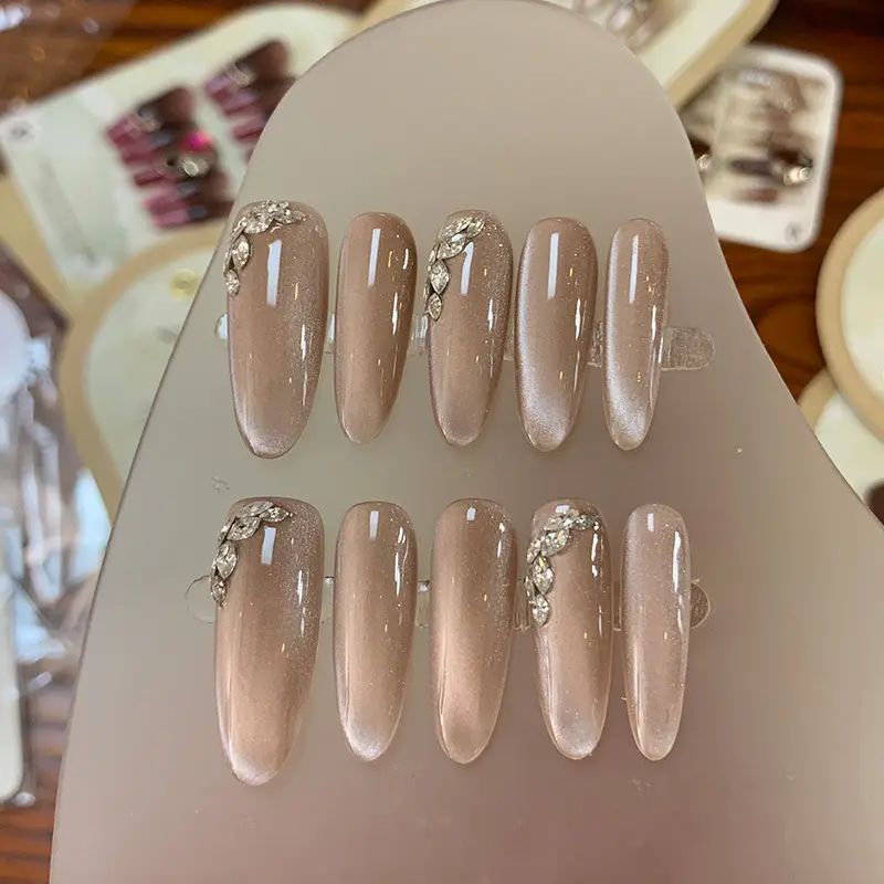 French Manicure Wear Nail Finished