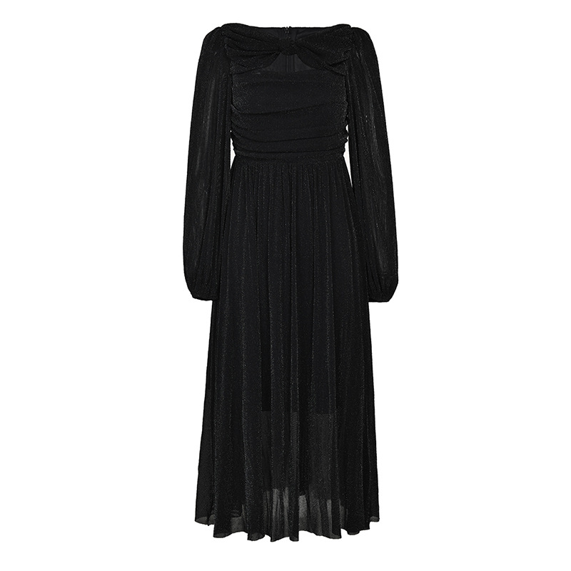 V-Neck Waist Dress, picture 7 of 8