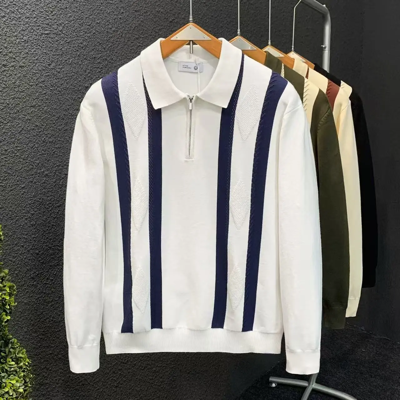 Men's Fashion Lapel Top Loose Fit Shirts
