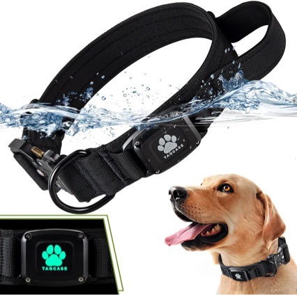 Adjustable Tactical Locator Collar For Large Dogs To Prevent Loss