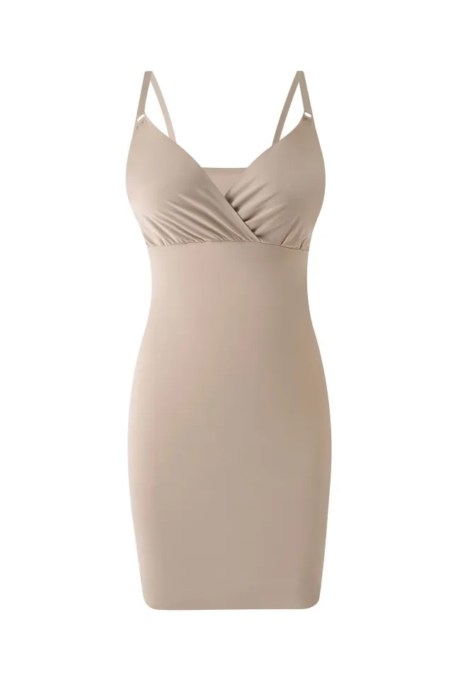 Seamless Corset Underwear Postpartum Belly Contracting Skin Color - Shop at LoveMi