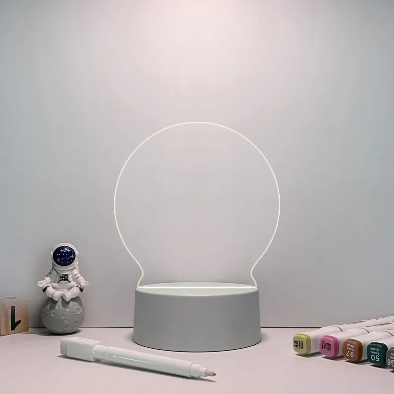 Message Board Small Night Lamp Note Board – image 8