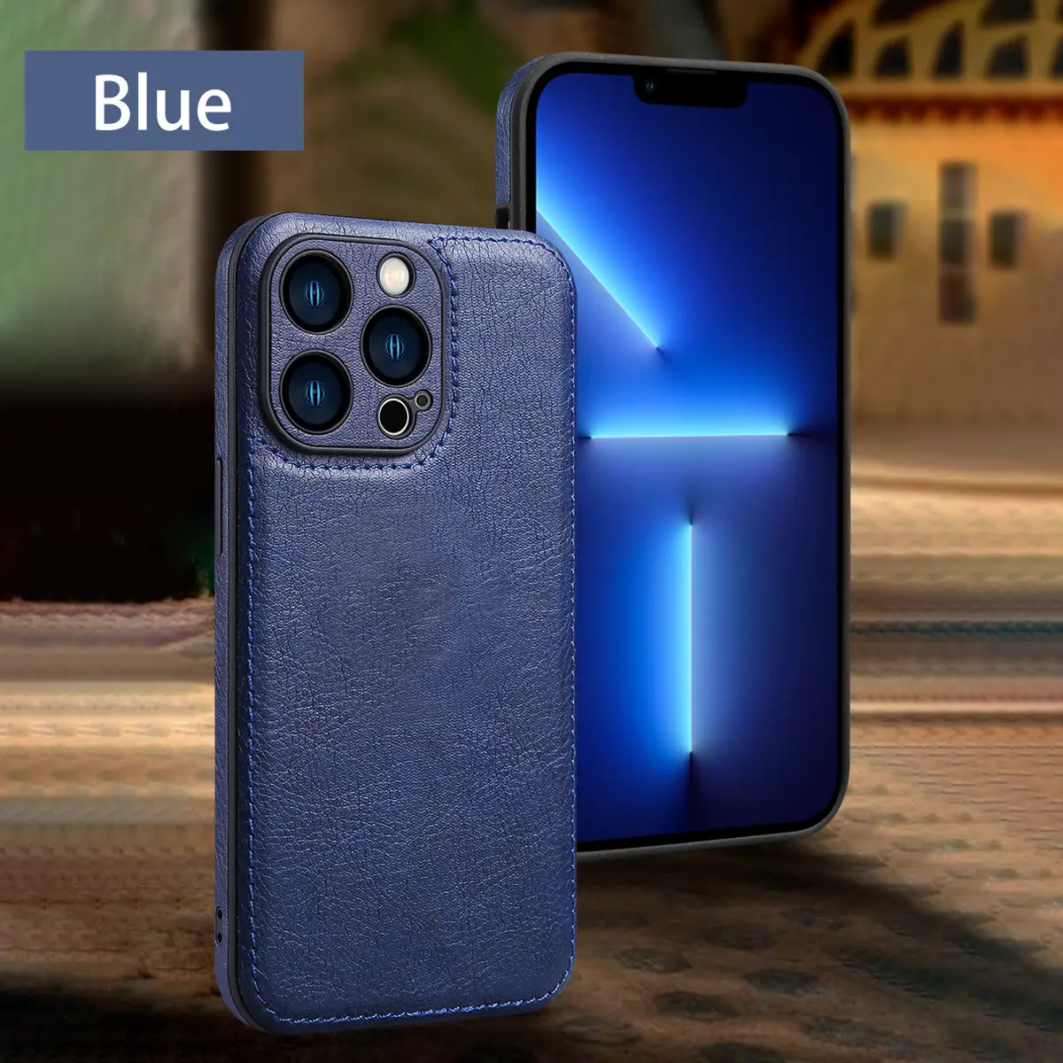 Leather Grain Phone Case High-grade Drop-resistant
