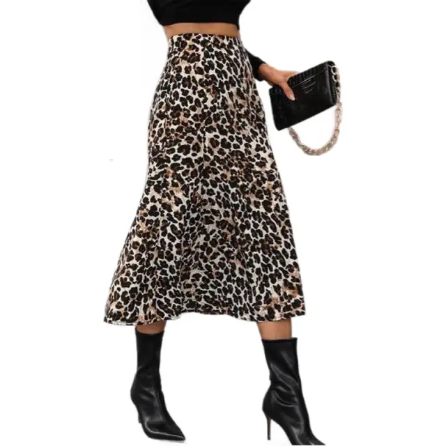 Women's A Line Umbrella Skirt High Waist Midi Skirt Multicolor - Shop at LoveMi