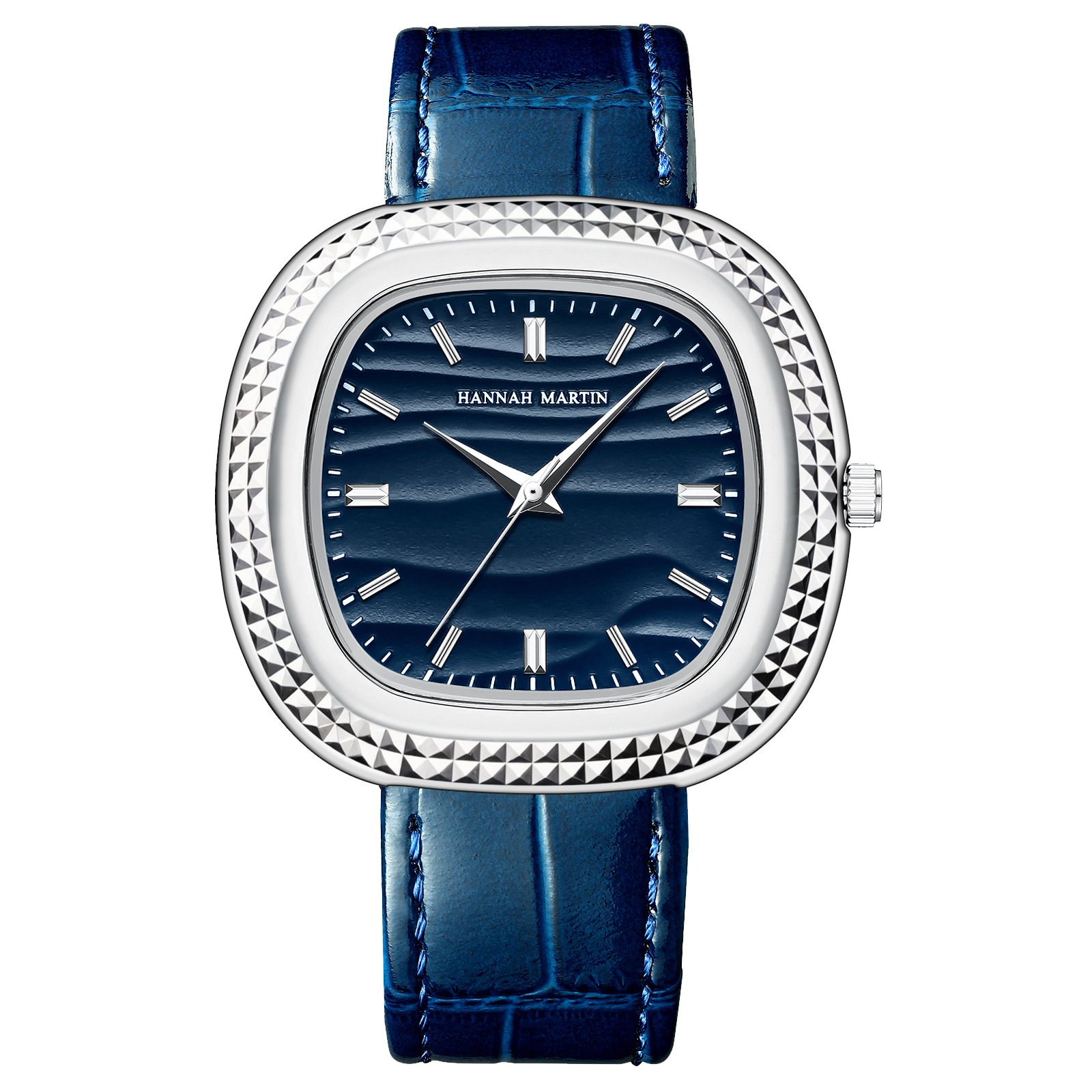 High Appearance Value Quartz Watch With A Genuine Leather Strap For Men 3