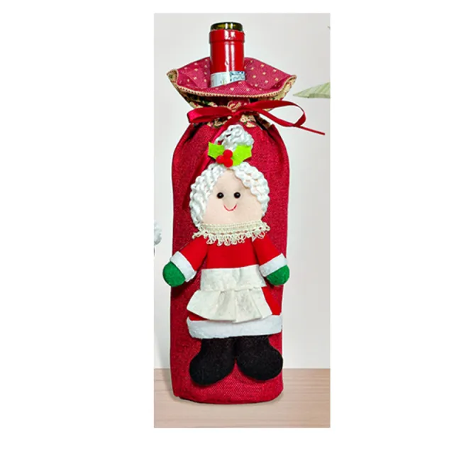 Christmas Wine Gift Box Dress Up Holiday Decoration Women'S - Shop at LoveMi