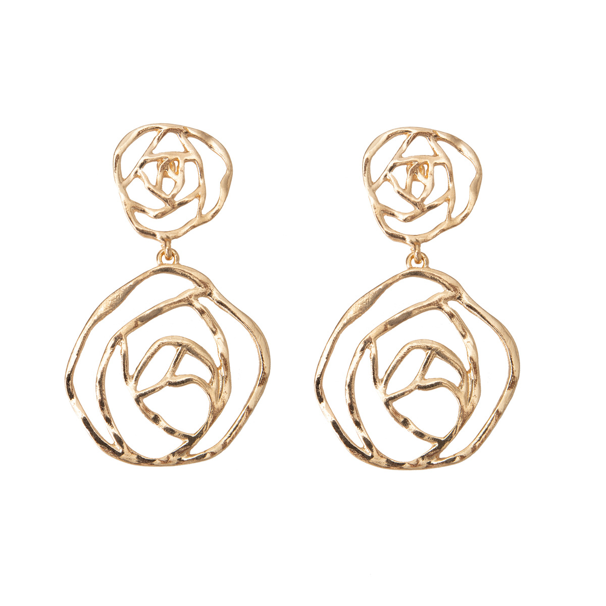 European And American Advanced Design Earrings Metal