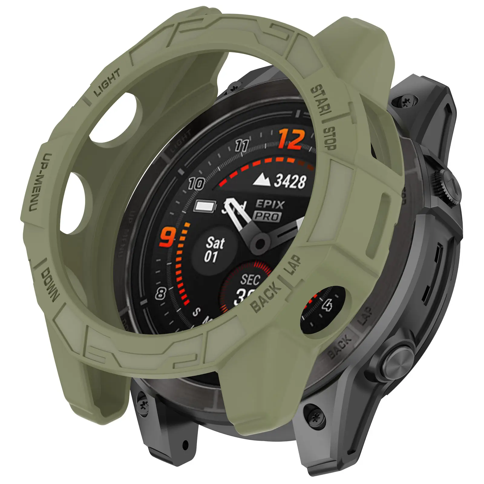 For Watch Case Epix Pro Armor Protective