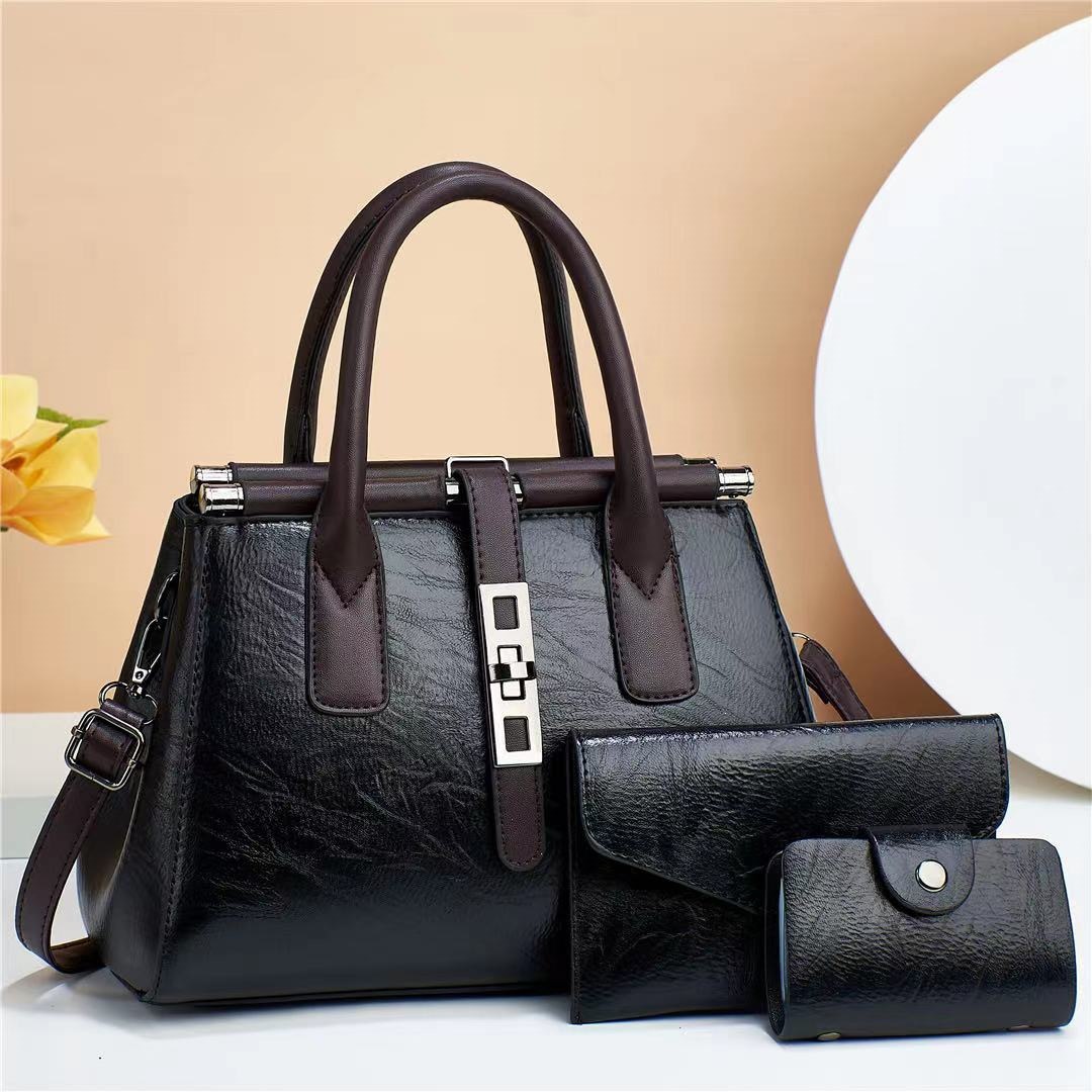 Large-capacity Vintage Shoulder Tote And Crossbody Bag