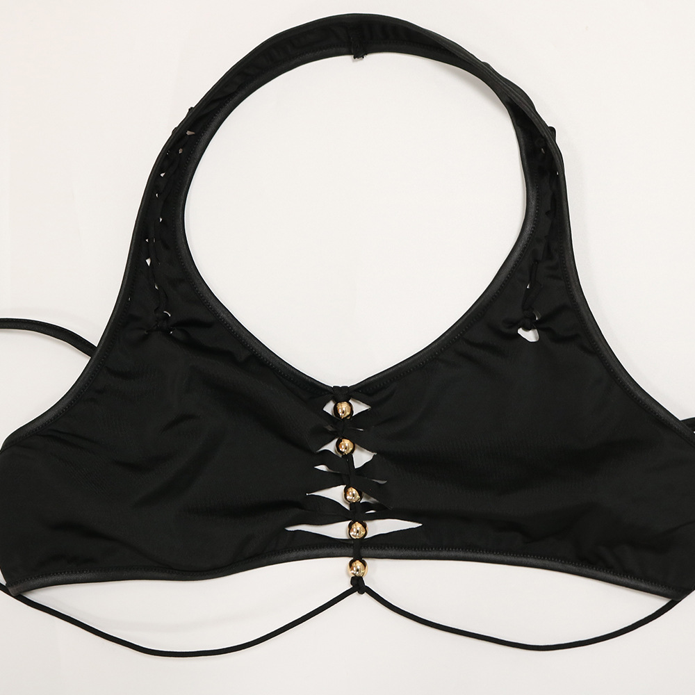 Title 26, European And American Womens Hollow Solid Colo...