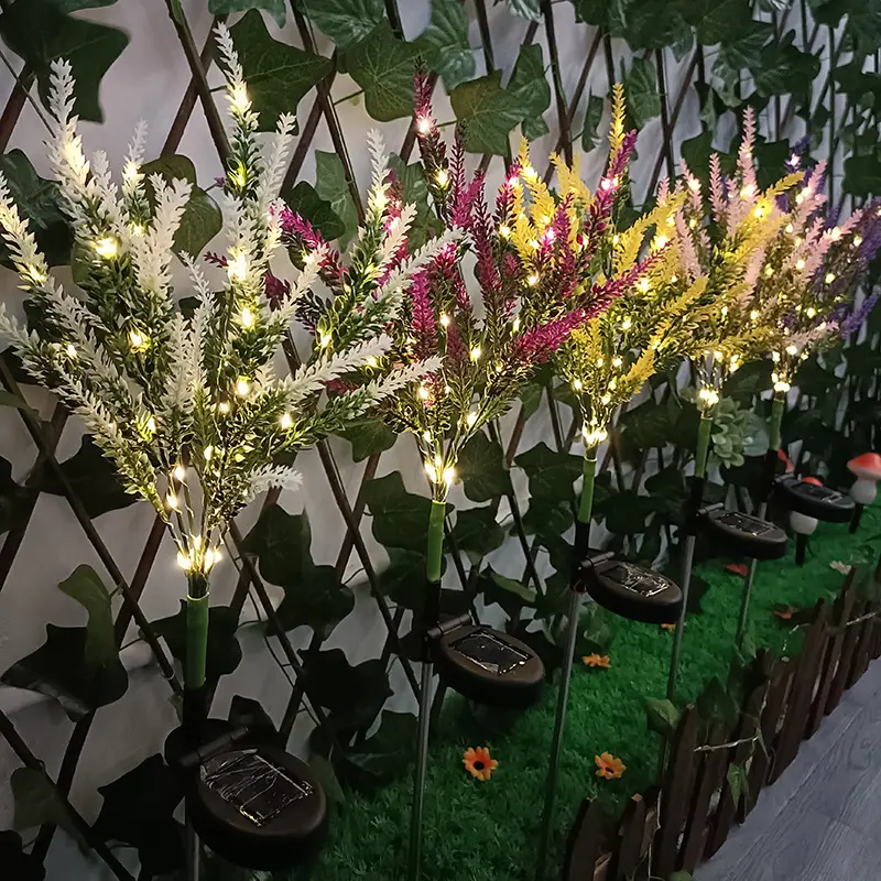 Outdoor Courtyard Decoration LED Light Simulation Garden