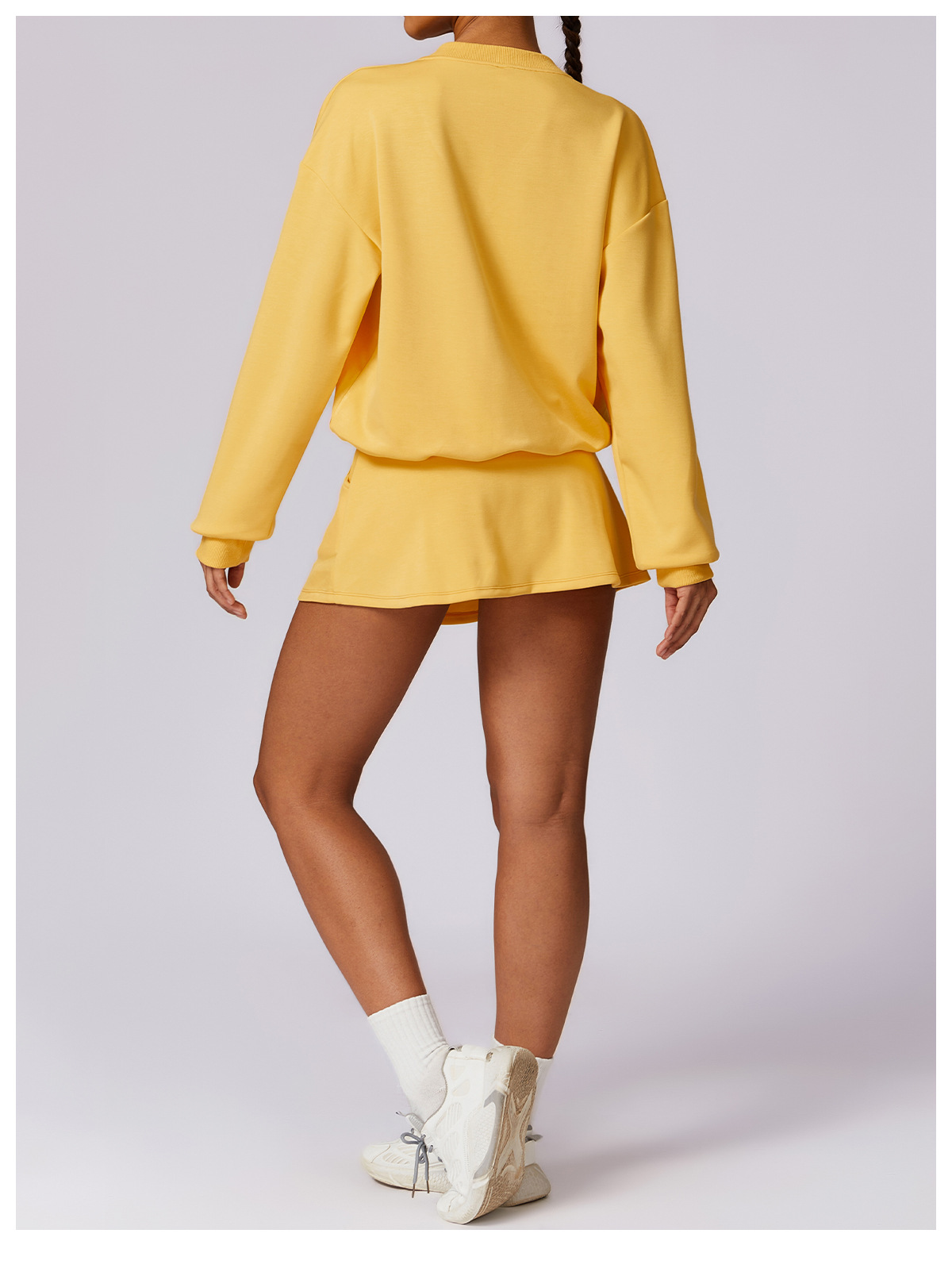 Fake Two-piece High Top Sports Short Skirt