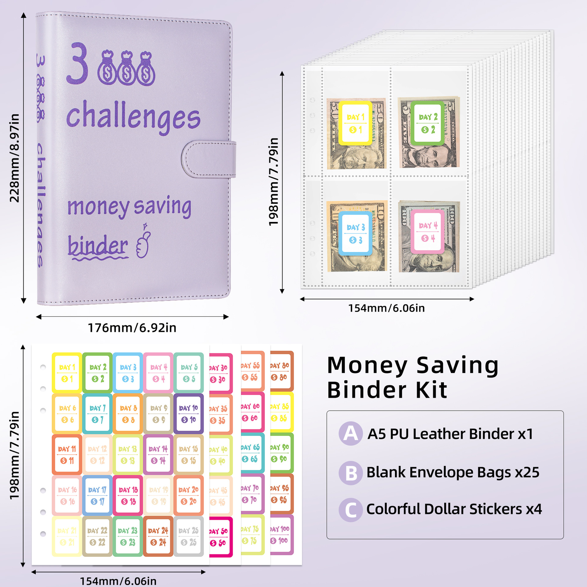 Challenge Savings Loose-leaf Notebook 3