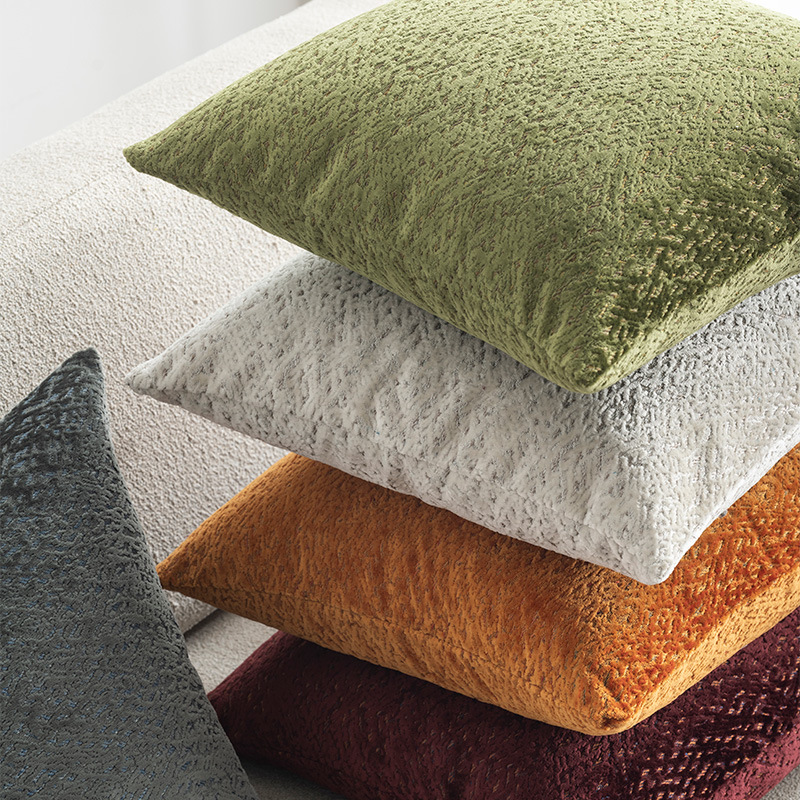 Light Luxury Cut Pile Simple Home Living Room Sofa Pillowcase | Grolano