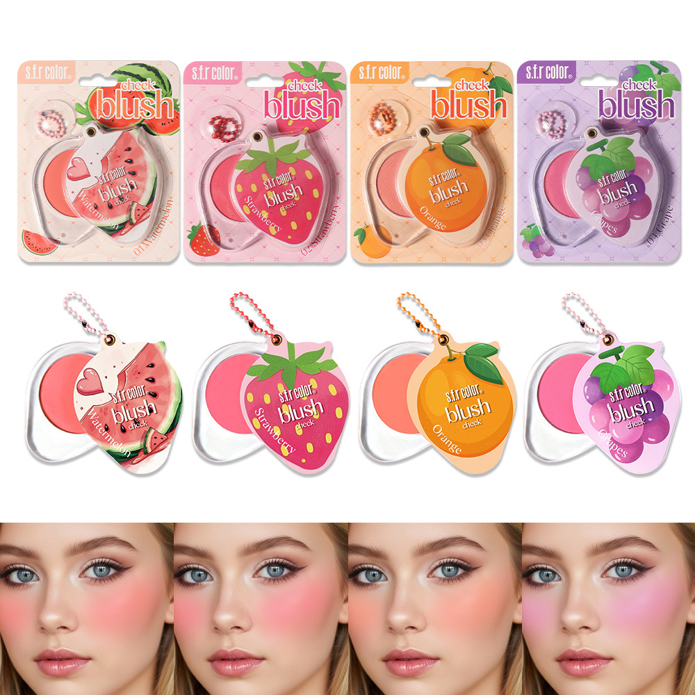 Best Selling Single Color Blush Easy To Apply Portable Face Makeup