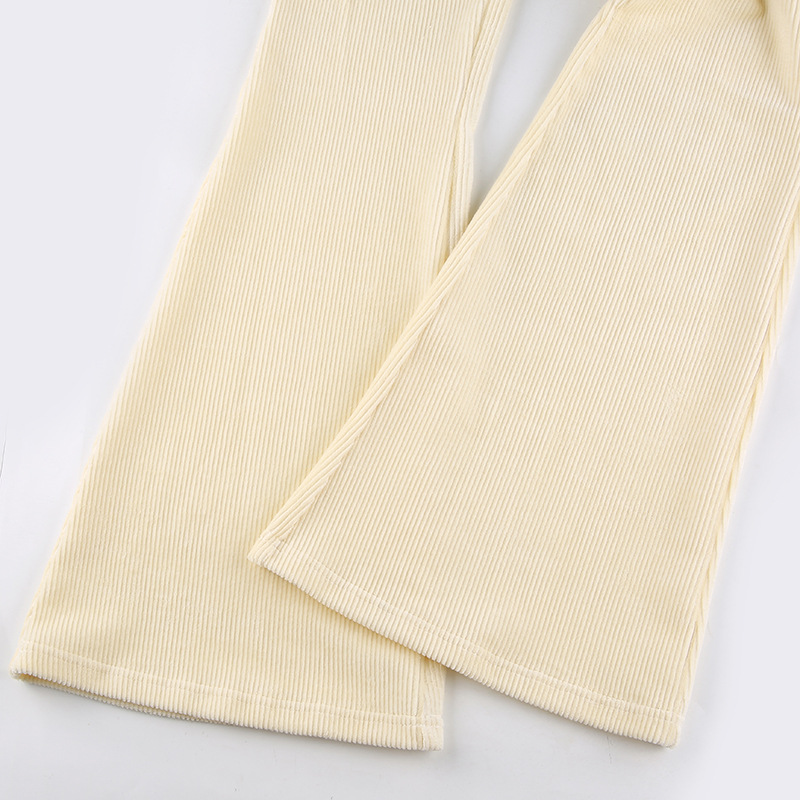 Title 23, Ladies Stretch Corduroy Micro Flared Casual Pants