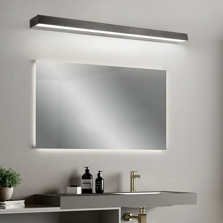 Toilet Special Punch-free Bathroom Wash Cosmetic Mirror
