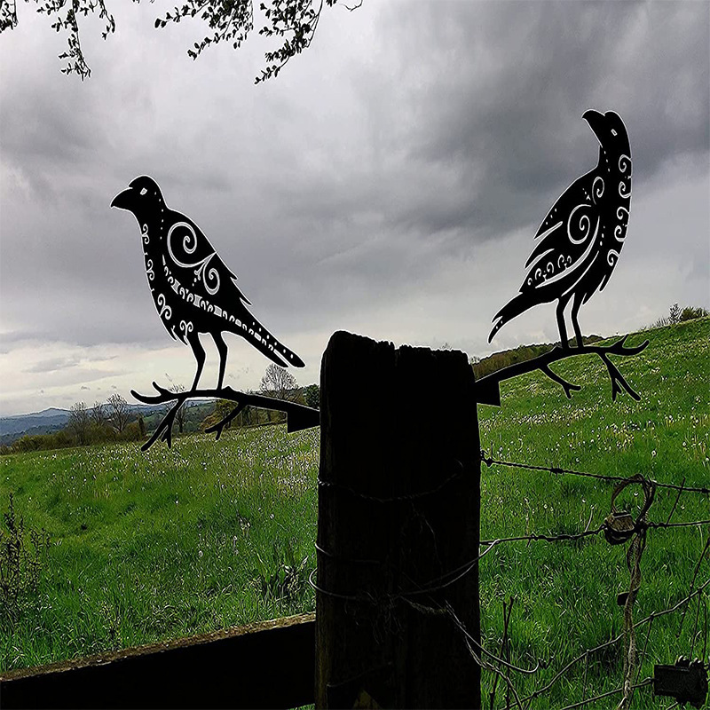 Garden Metal Iron Art Bird Pendant