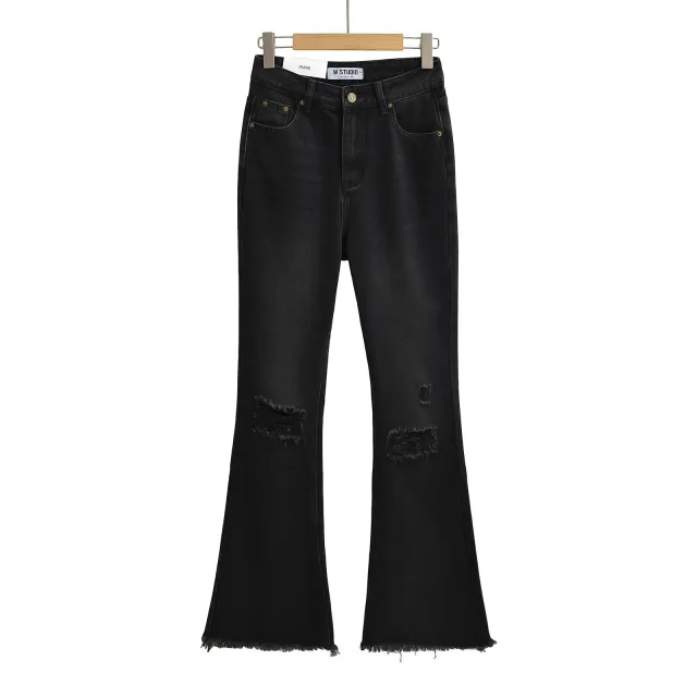 Women's American Style Denim Pants Black - Shop at LoveMi