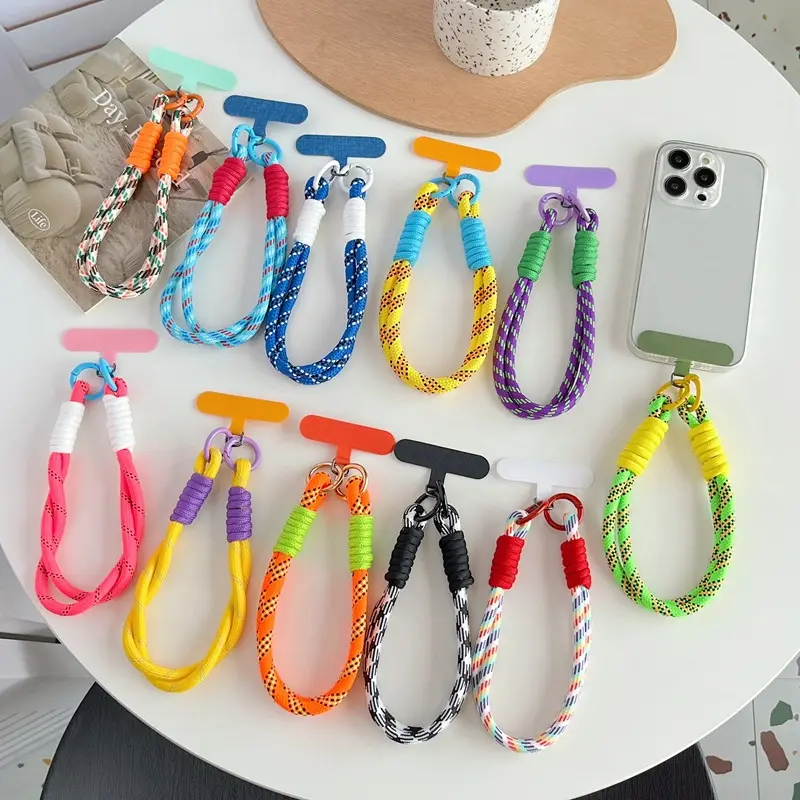 Mobile Phone Lanyard Portable Twist Rope Anti-lost