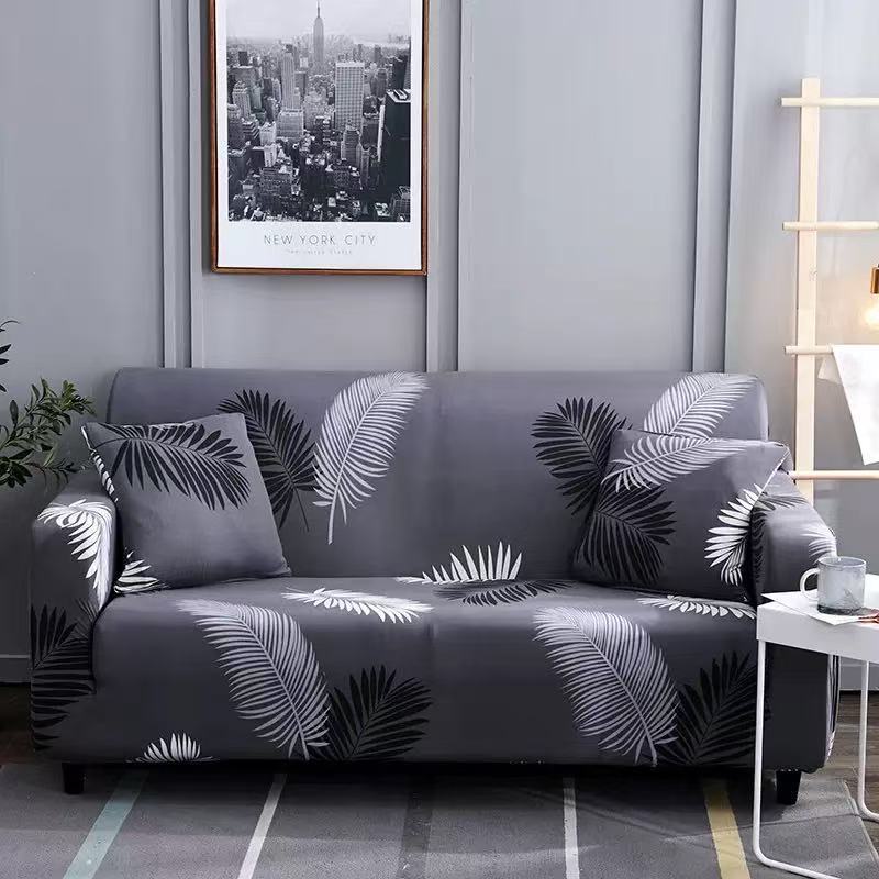 Stretchy Non-Slip Dust-Proof Fabric Nordic-Style Full-Cover All-Season Universal Sofa Cover 23
