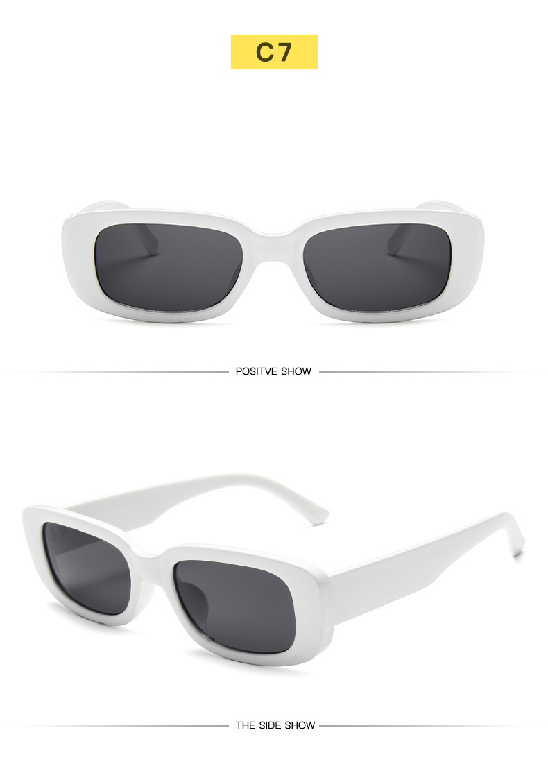 Title 17, Sunglasses Square Jelly Color Too Glasses