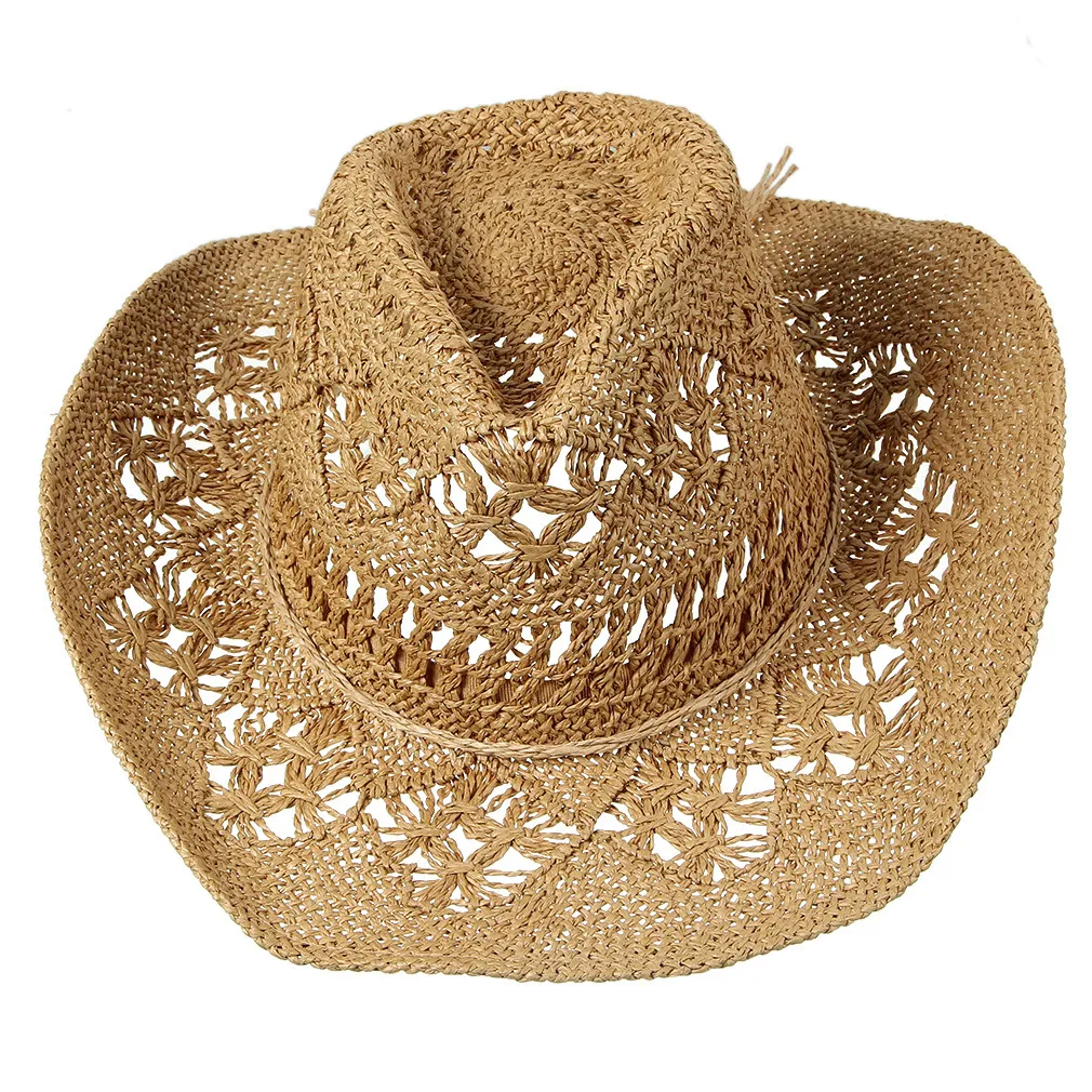 Seaside Beach Hat British Raffia Hat Summer Vacation Sun Protection Sun Hat - 6Fmz281 5-Free Size