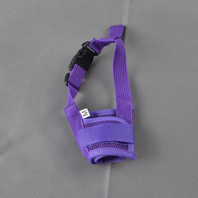 Dog Safety Muzzle Muzzel Adjustable Biting Barking