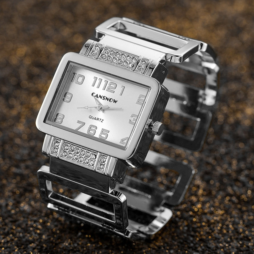 Fashionable Gold And Silver Womens Watch 6