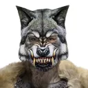 Blood Tooth Eva Wolf Mask