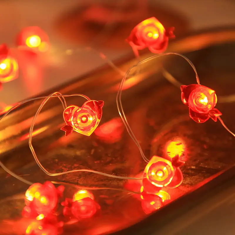 LED Love Copper Wire Starry Valentine's Day