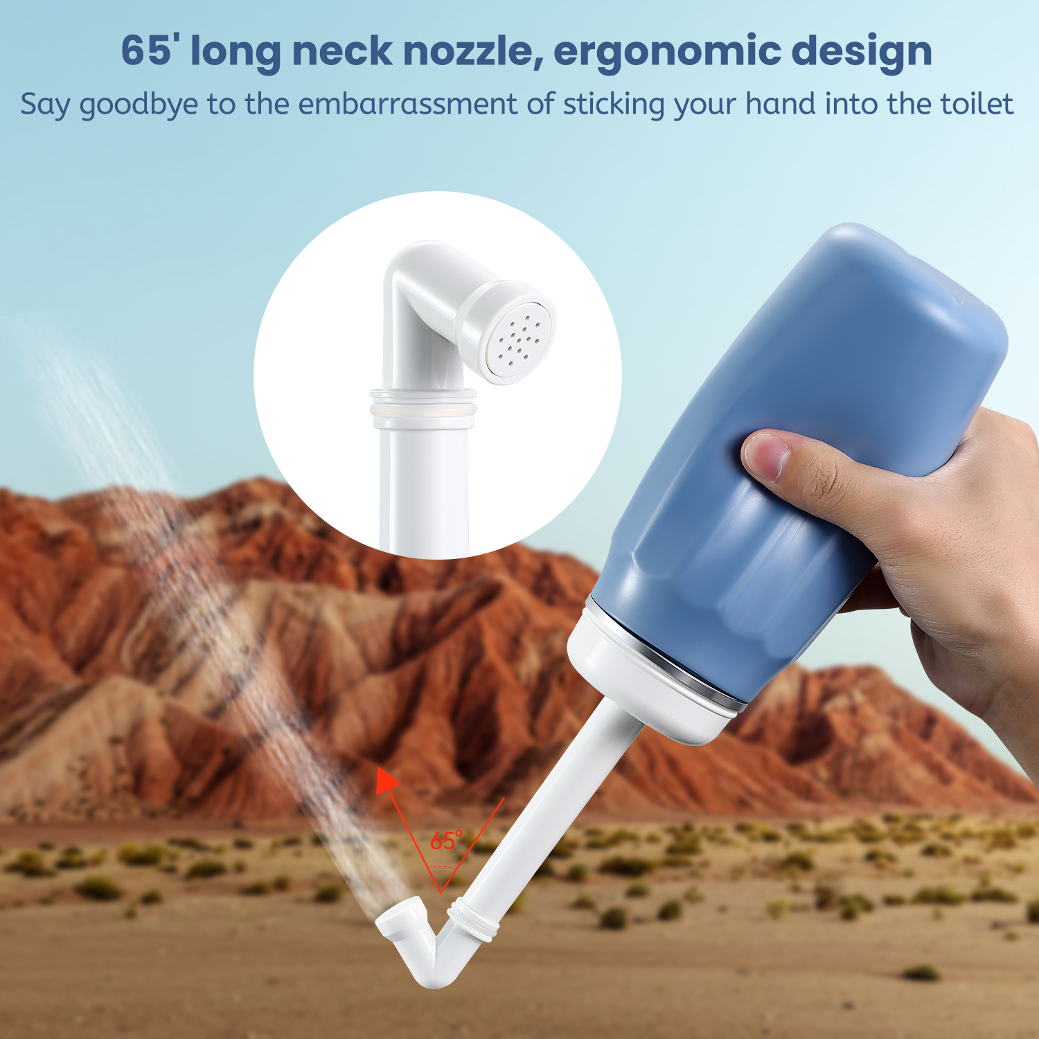 Portable Bidet For Personal Care, Perfect For Baby Bottom Washing And Postpartum Cleansing