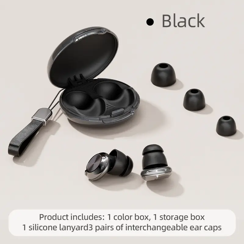 Newly Upgraded Three-in-one Filter Noise-cancelling Earplugs