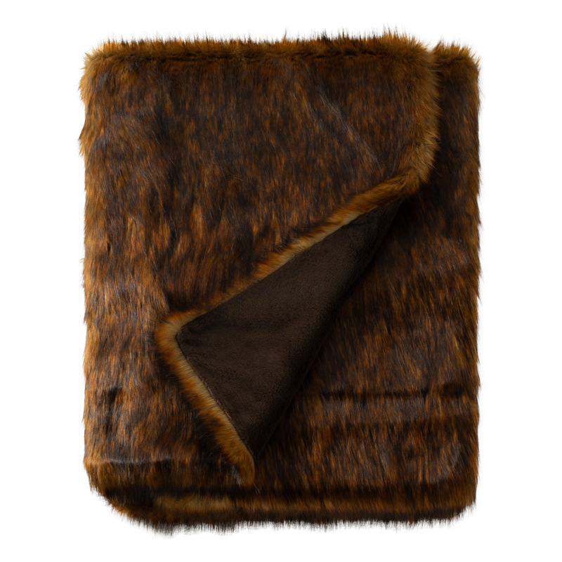 Double-Sized Sofa Blanket  Soft Fleece Lined Throw Blanket For Living Room European Style Home Decor Accent