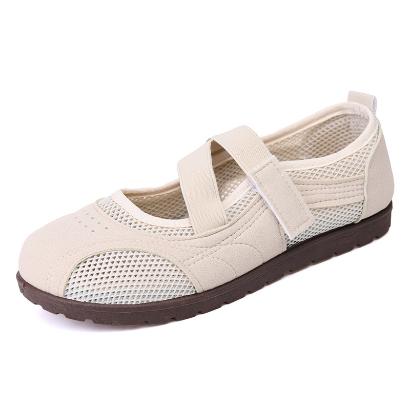 Womens Breathable Hollowed-out Mesh Casual Sneakers