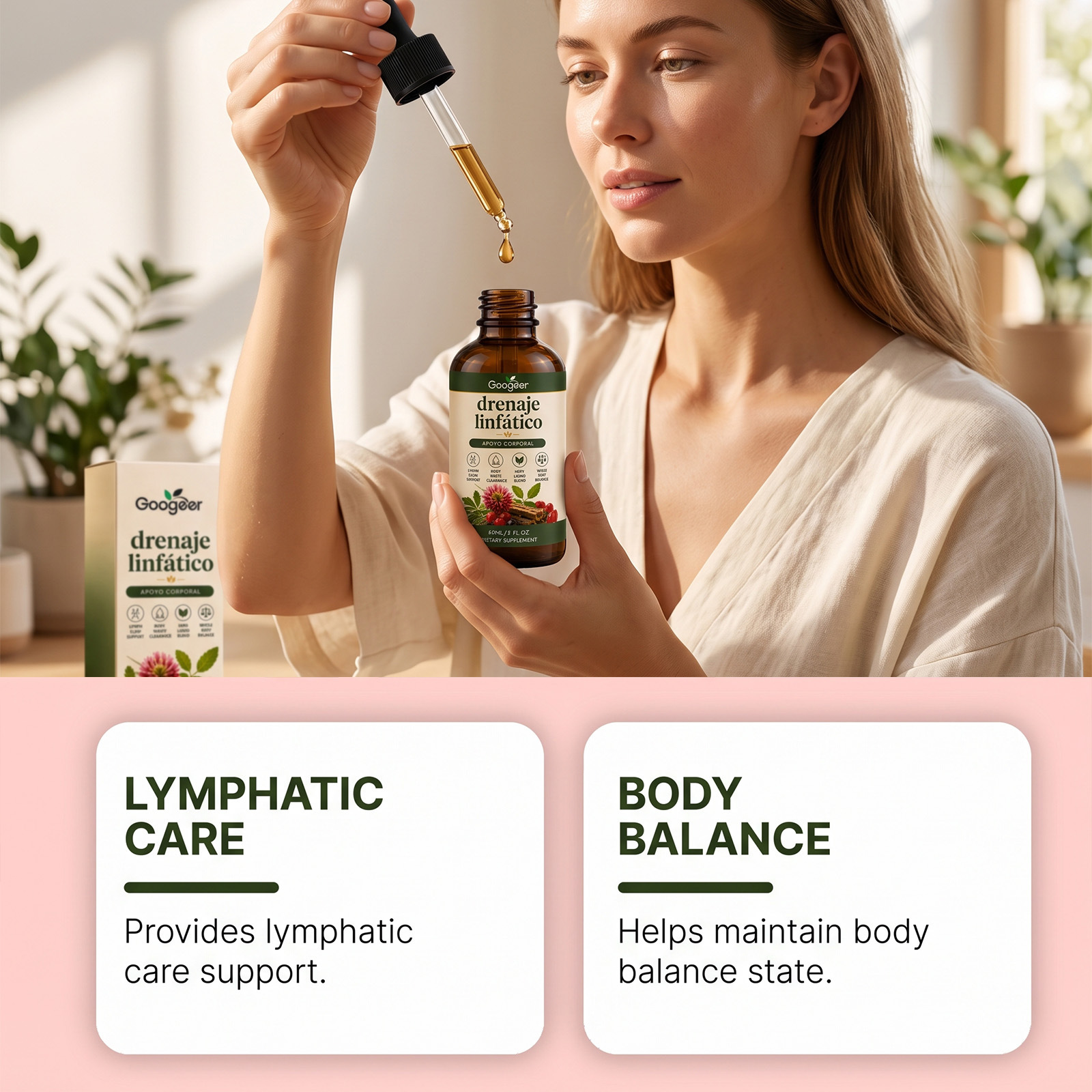 Linsu Xunyang, A Dropper Containing Four Plant Extracts, Supports Balanced Body Management
