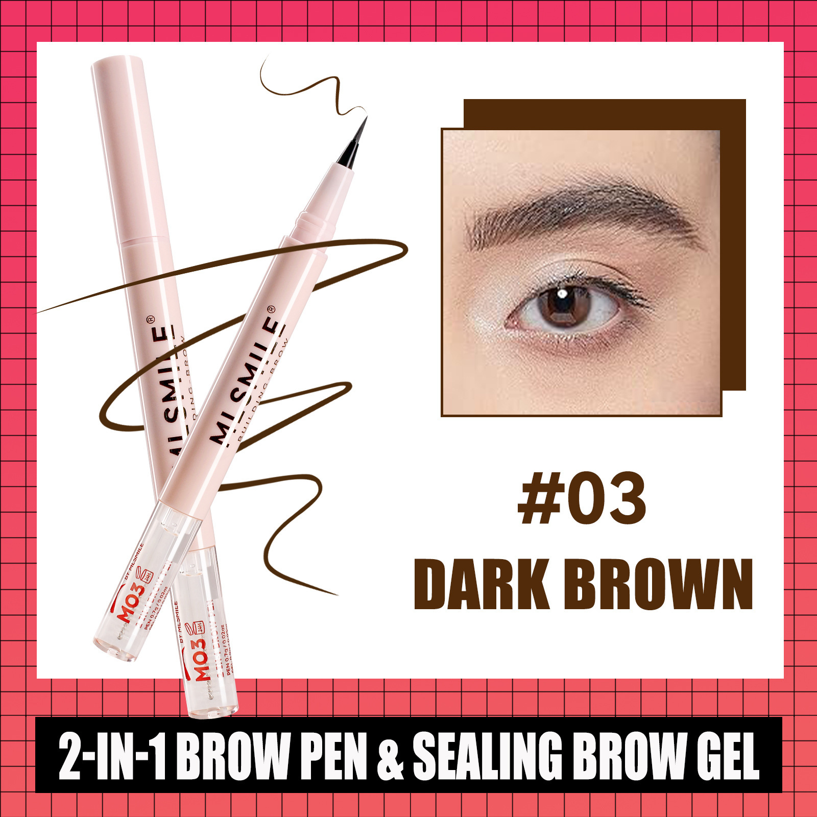 Pink 03DARK BROWN