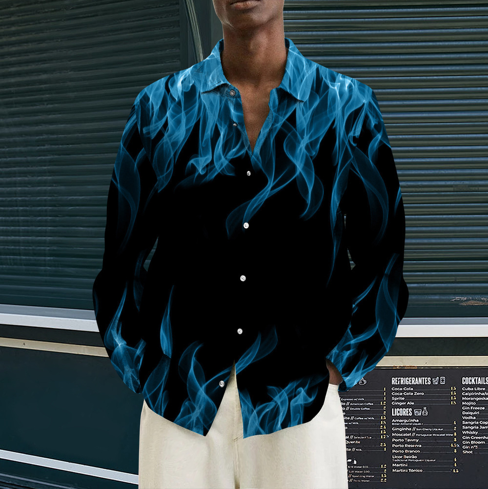 Mehrfarbiges Langarmshirt Flame Youth - Bild 5 von 10