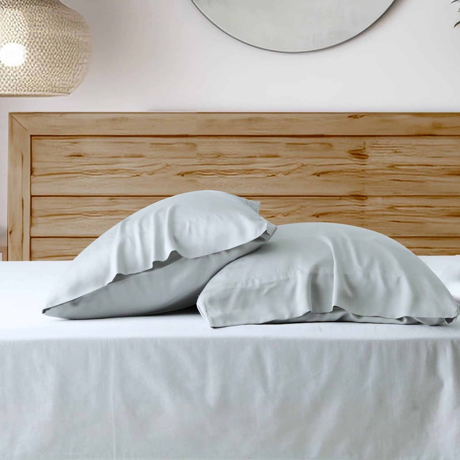 A Pair Of Bamboo Fiber Envelope Pillowcases