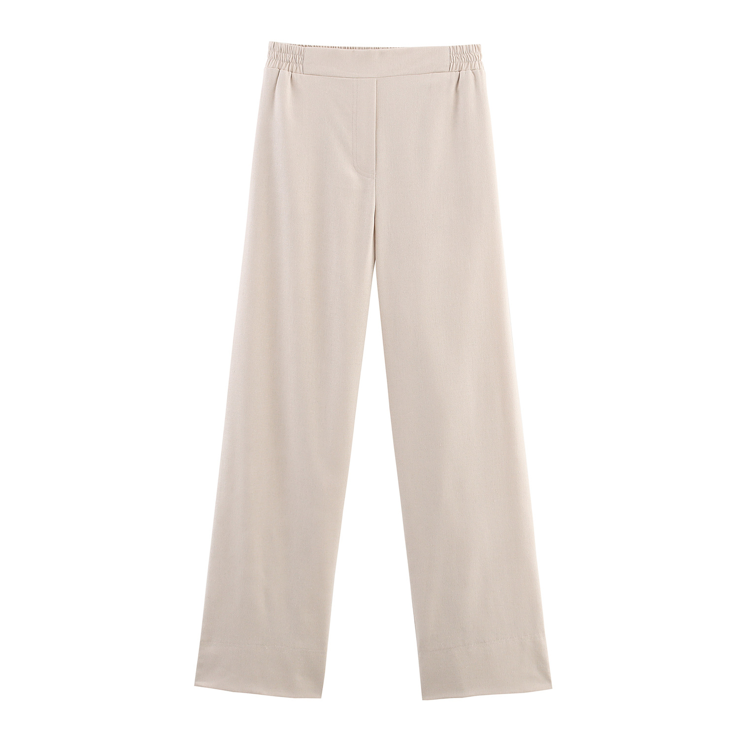 Linen Double Breasted Suit Jacket Linen Wide Leg Pants Suit