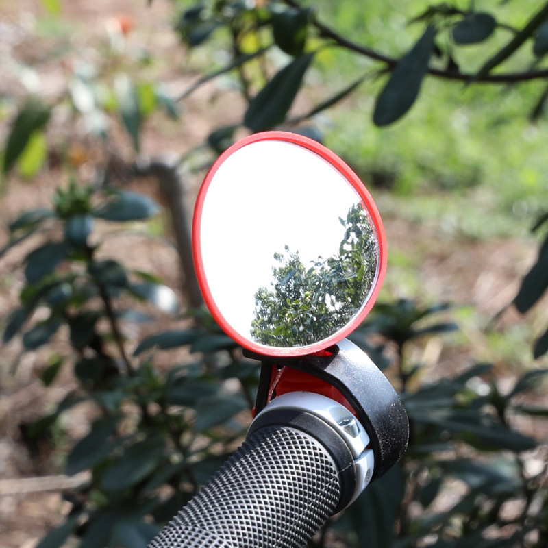 Bicycle Rearview Mountain Bike Reflector 360-degree Rotating Design Reflective Mirror For Cycling Gear